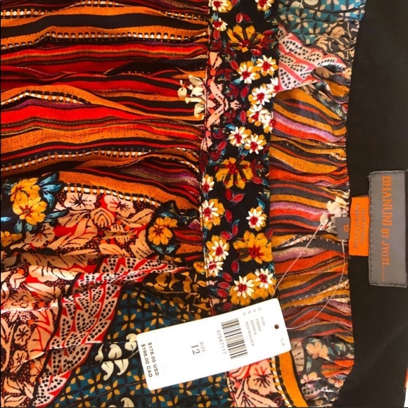 ANTHROPOLOGIE Bhanuni Allaire High Low Maxi Skirt - Picture 8 of 8